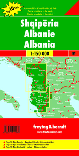 Image of Albania mapa 1:150 000