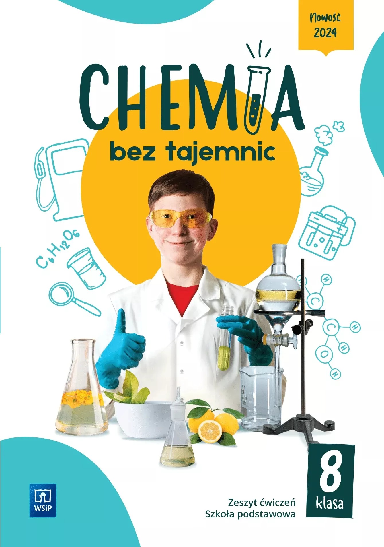Image of Chemia bez tajemnic zeszyt ćwiczeń klasa 8 szkoła podstawowa