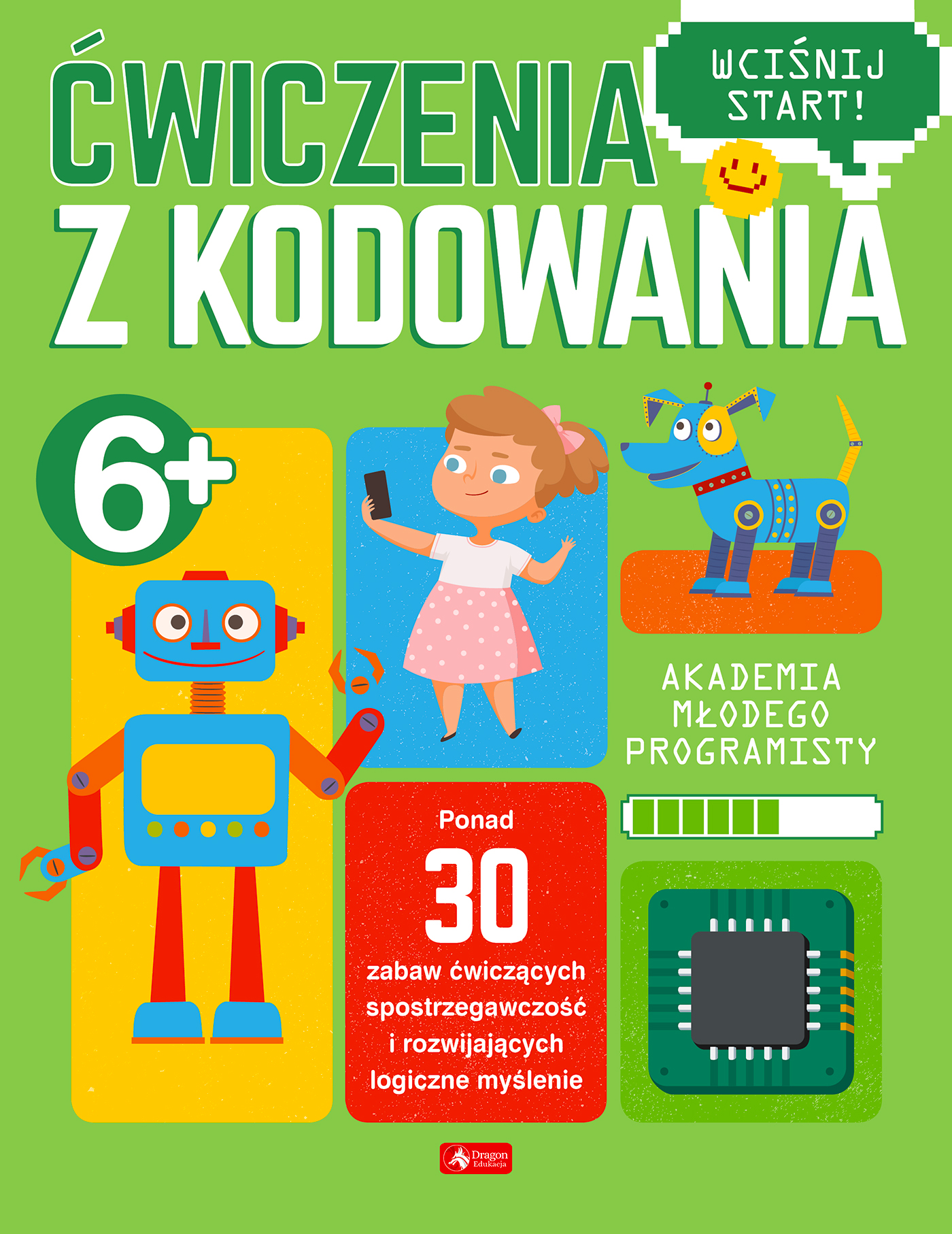 Image of Akademia młodego programisty. Ćwiczenia z kodowania