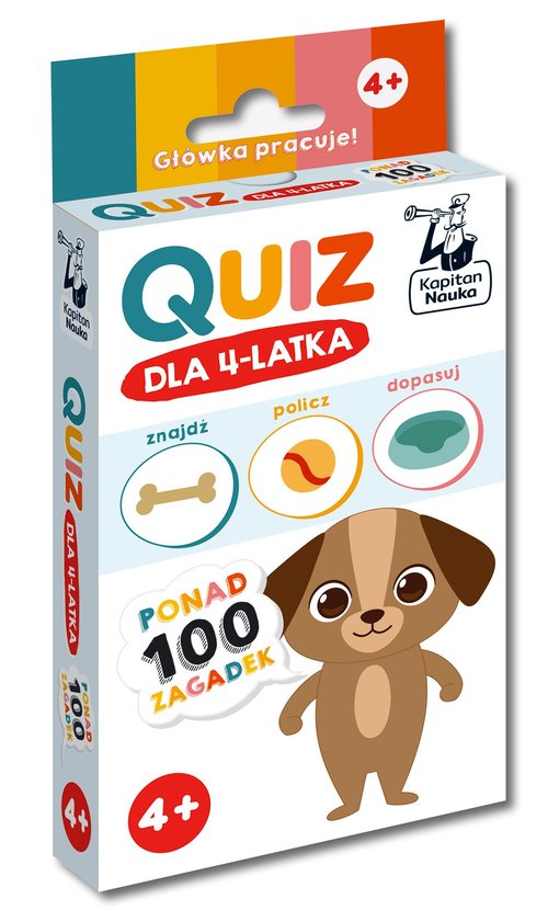 Image of Quiz dla 4-latka Kapitan Nauka