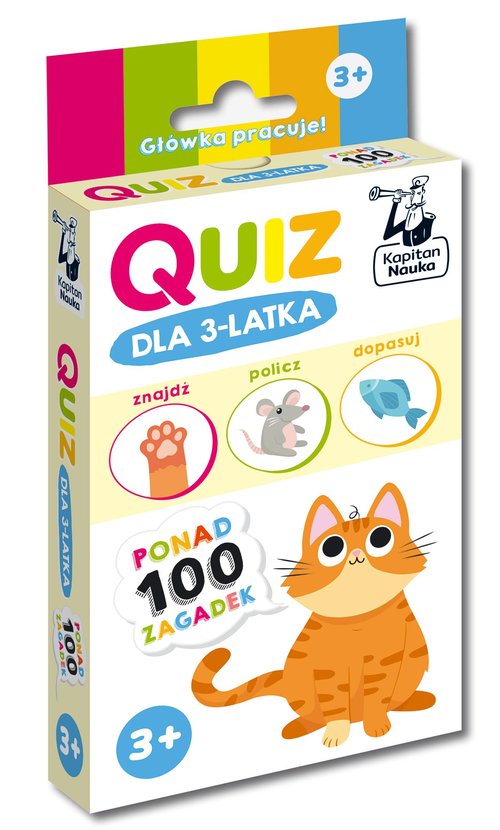 Image of Quiz dla 3-latka Kapitan Nauka