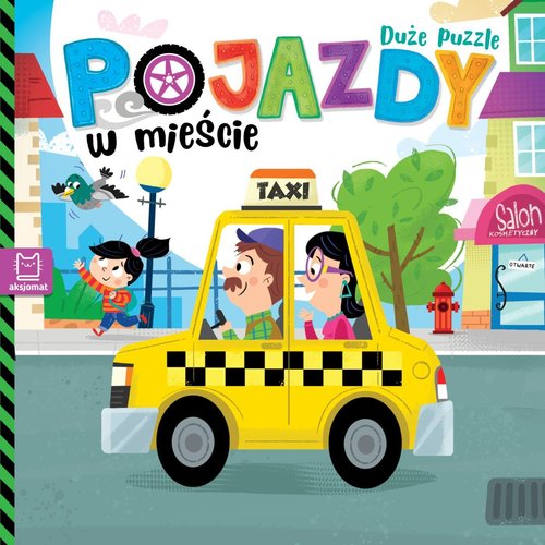 Image of Pojazdy w mieście Duże puzzle