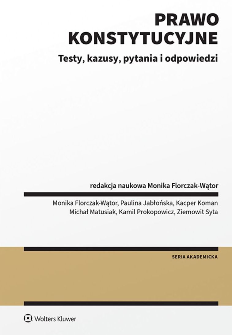 Image of Prawo konstytucyjne. Testy, kazusy, pytania i odpowiedzi