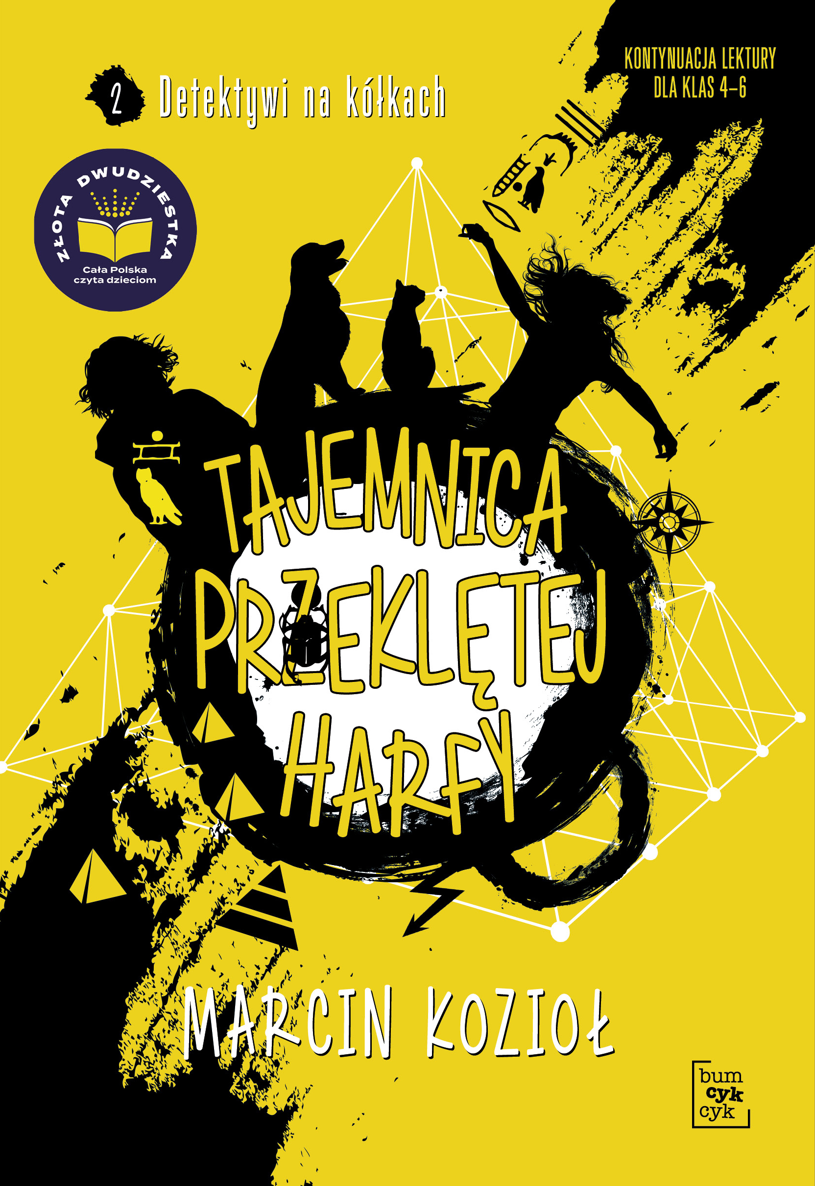 Image of Tajemnica przeklętej harfy. Detektywi na kółkach. Tom 2 wyd. 2024