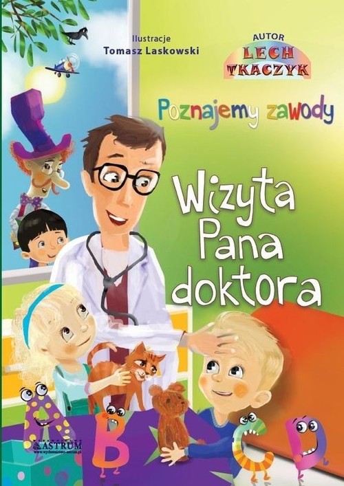 Image of Wizyta Pana Doktora Poznajemy zawody Książka edukacyjna z płytą CD