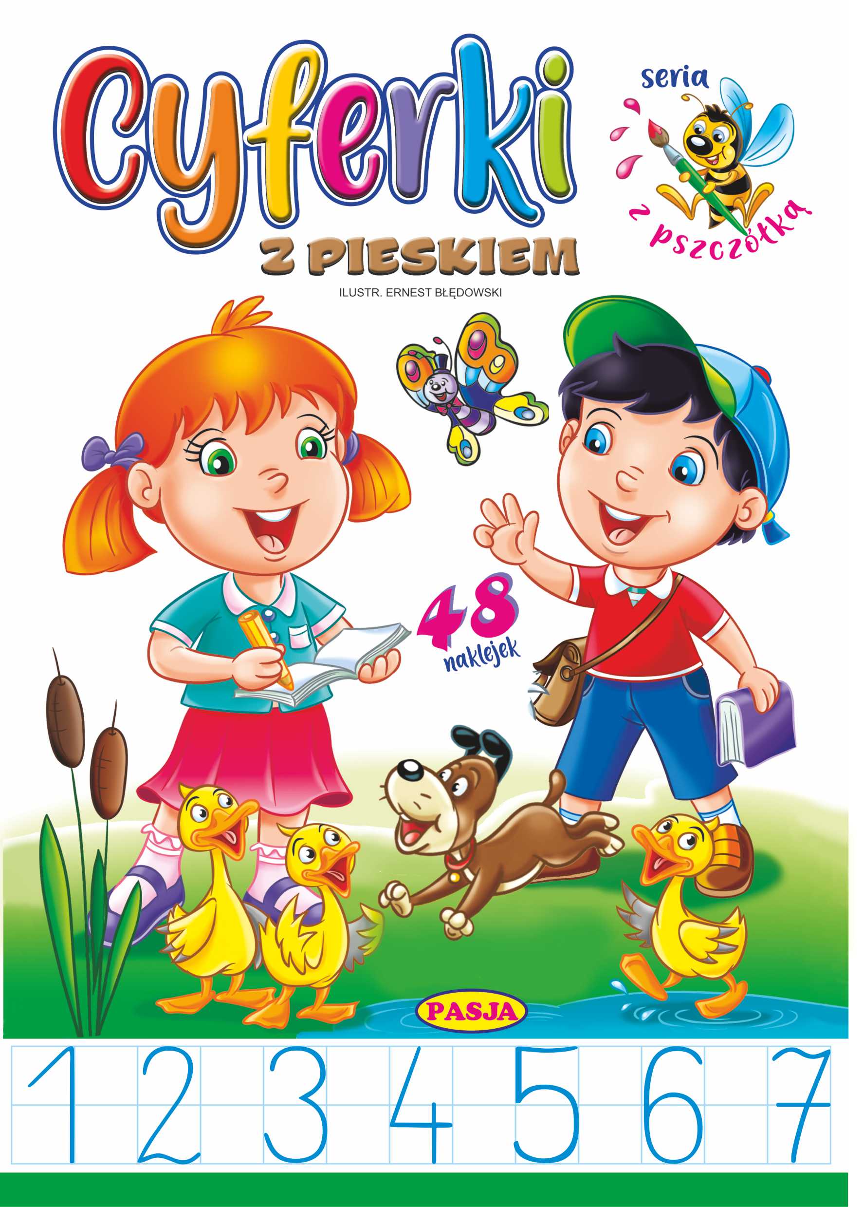Image of Cyferki z pieskiem