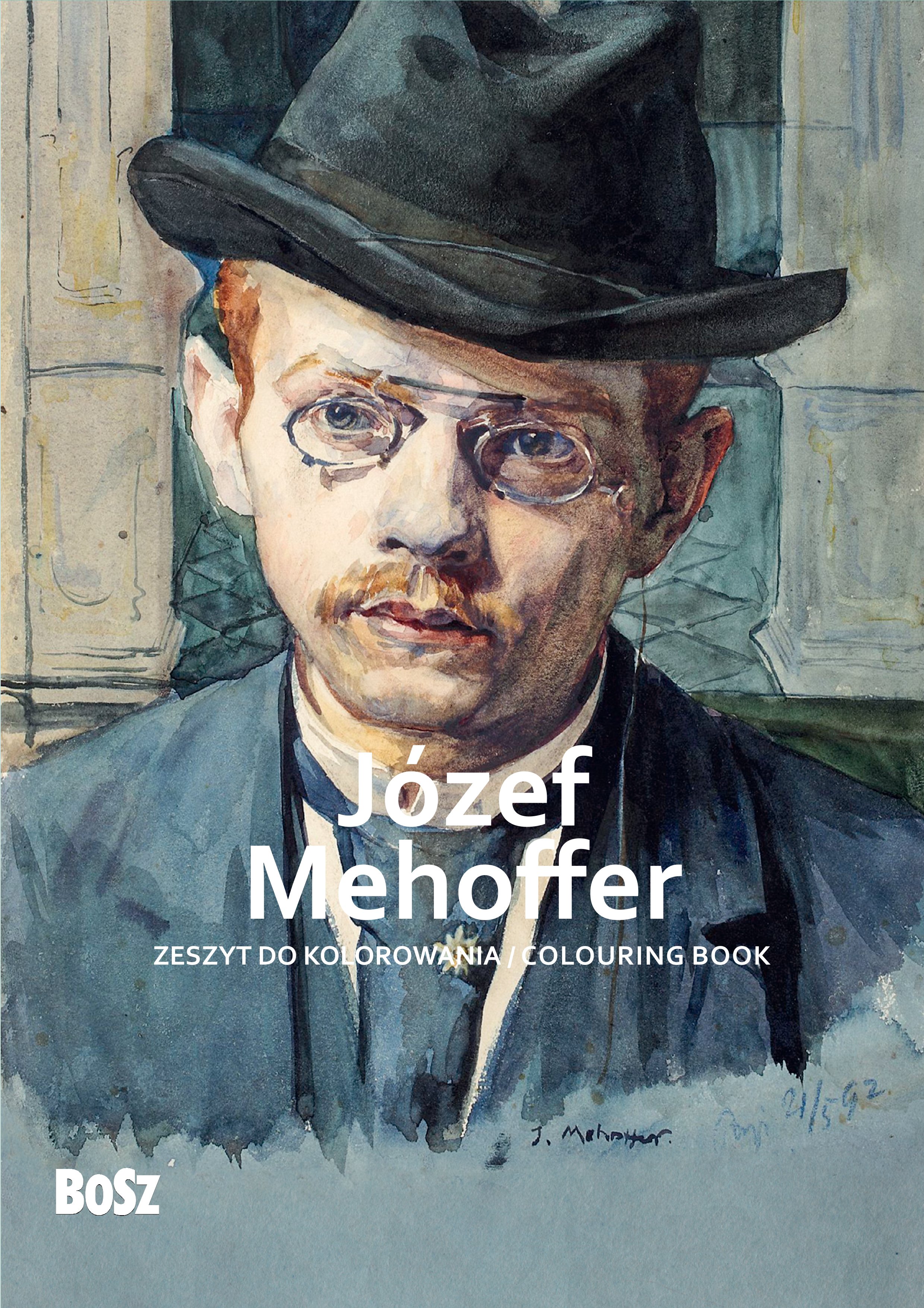 Image of Józef Mehoffer. Zeszyt do kolorowania