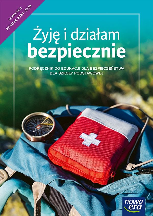 Image of Edukacja dla bezpieczeństwa Żyję i działam bezpiecznie NEON podręcznik dla klasy 8 szkoły podstawowej EDYCJA 2024-2026