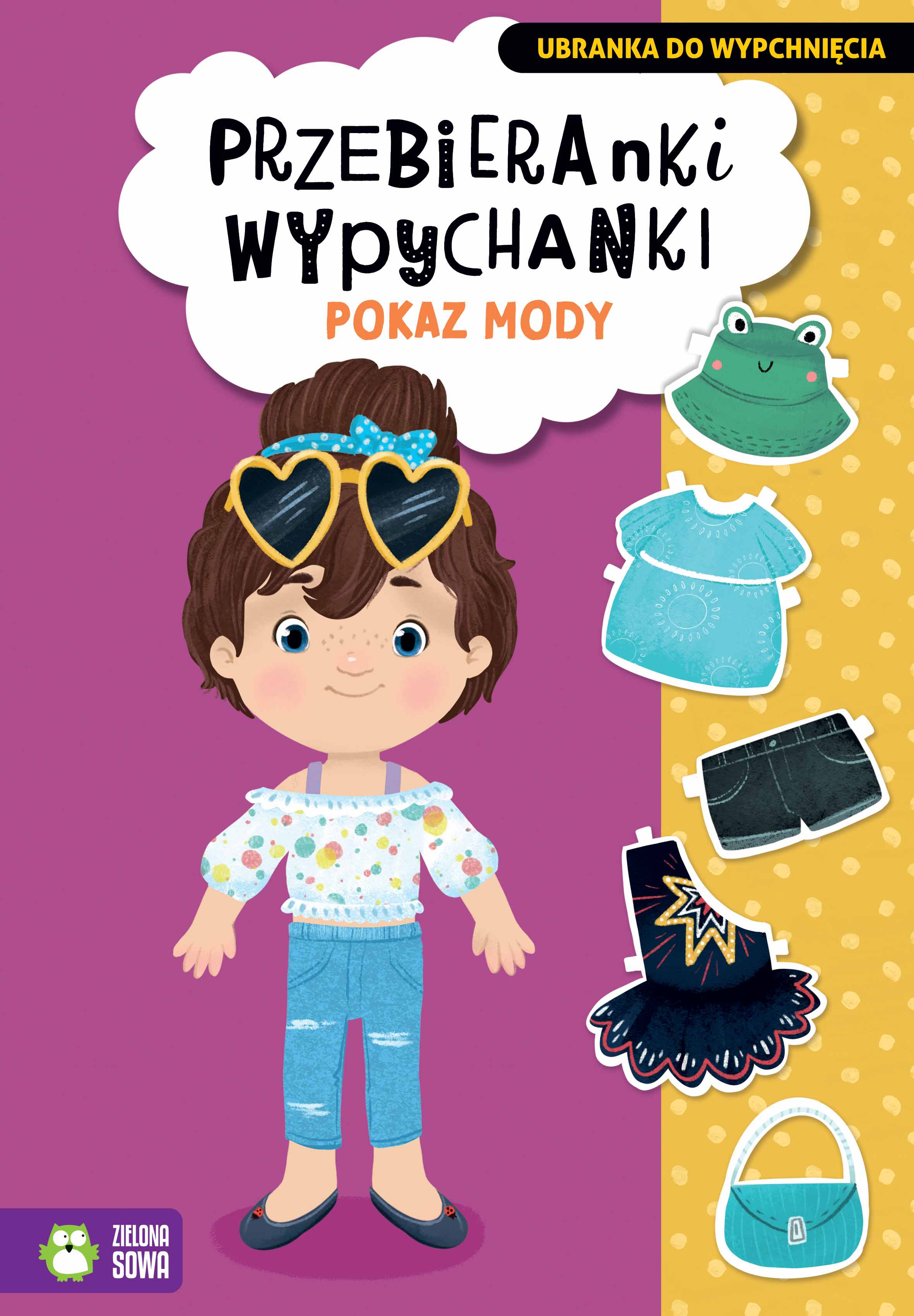 Image of Pokaz mody. Przebieranki wypychanki