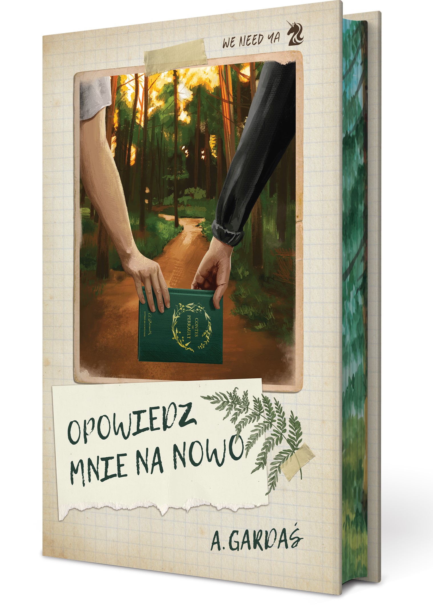 Image of Opowiedz mnie na nowo (ilustrowane brzegi)