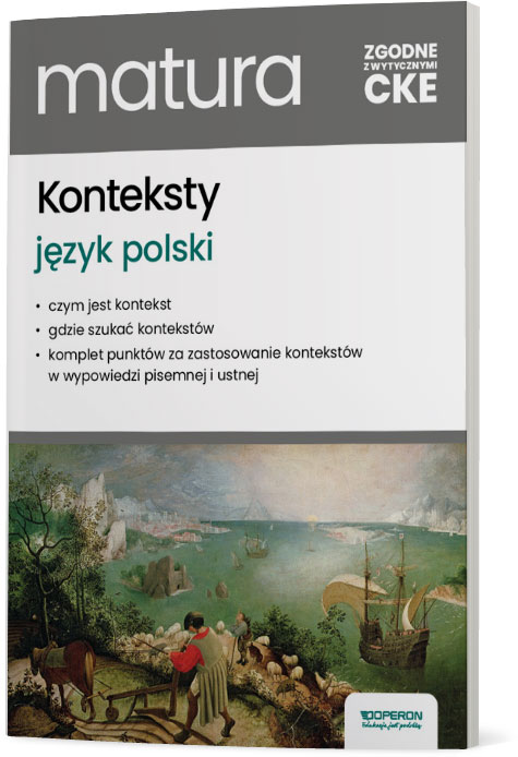 Image of Matura 2025 Język polski konteksty