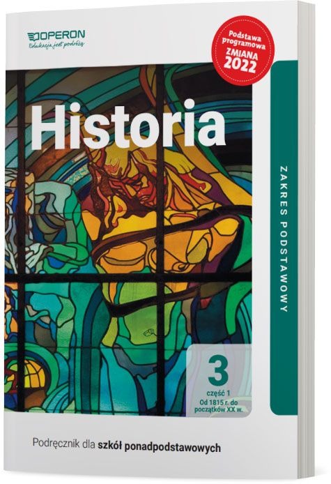 Image of Historia 3 część 1 liceum i technikum zakres podstawowy zmiana 2022