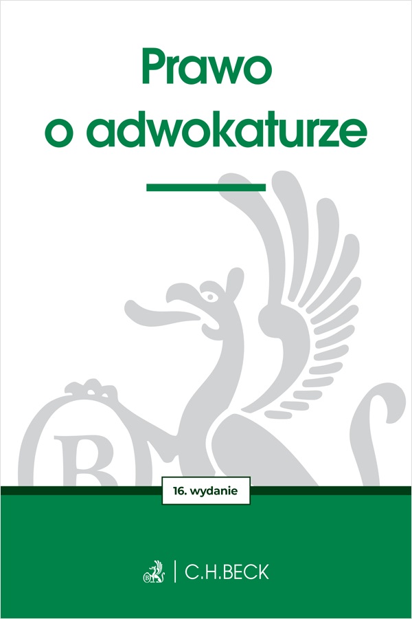 Image of Prawo o adwokaturze wyd. 16