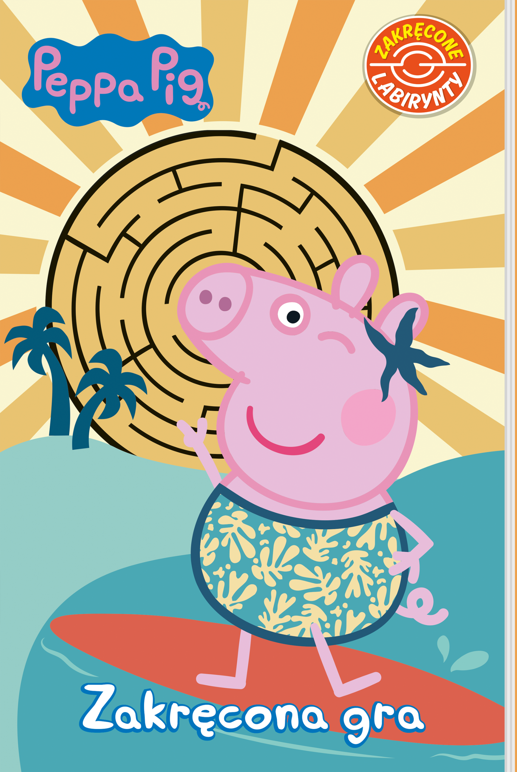 Image of Zakręcona gra. Świnka Peppa. Zakręcone labirynty
