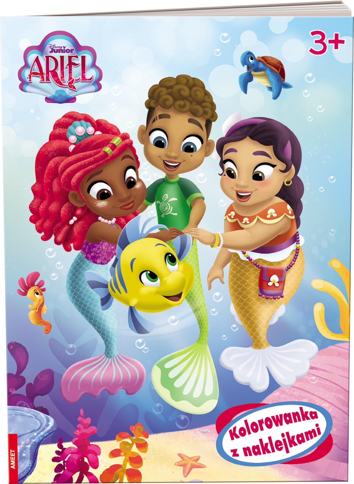 Image of Disney Ariel Kolorowanka z Naklejkami NA-9133
