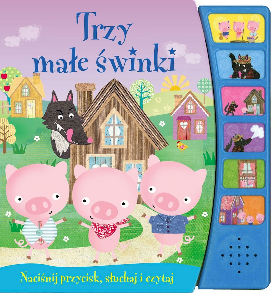 Image of Trzy małe świnki. Naciśnij przycisk