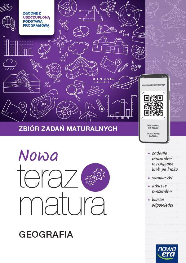 Image of Teraz matura 2024/2025 Geografia zbiór zadań maturalnych