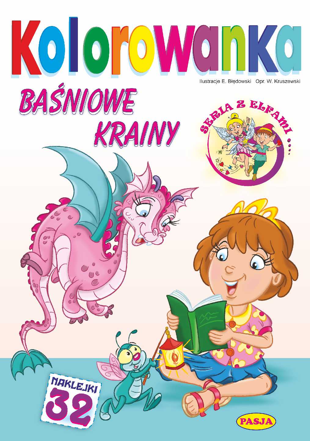 Image of Baśniowe krainy. Kolorowanka
