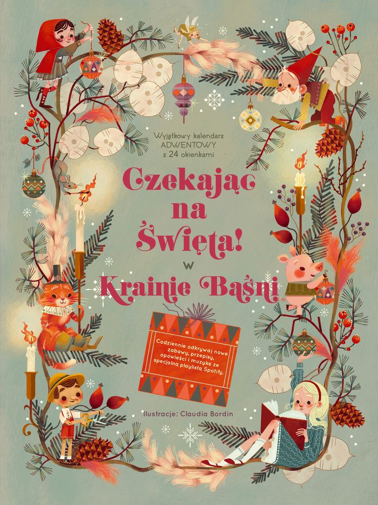 Image of Czekając na Święta w Krainie Baśni. Kalendarz adwentowy z 24 okienkami