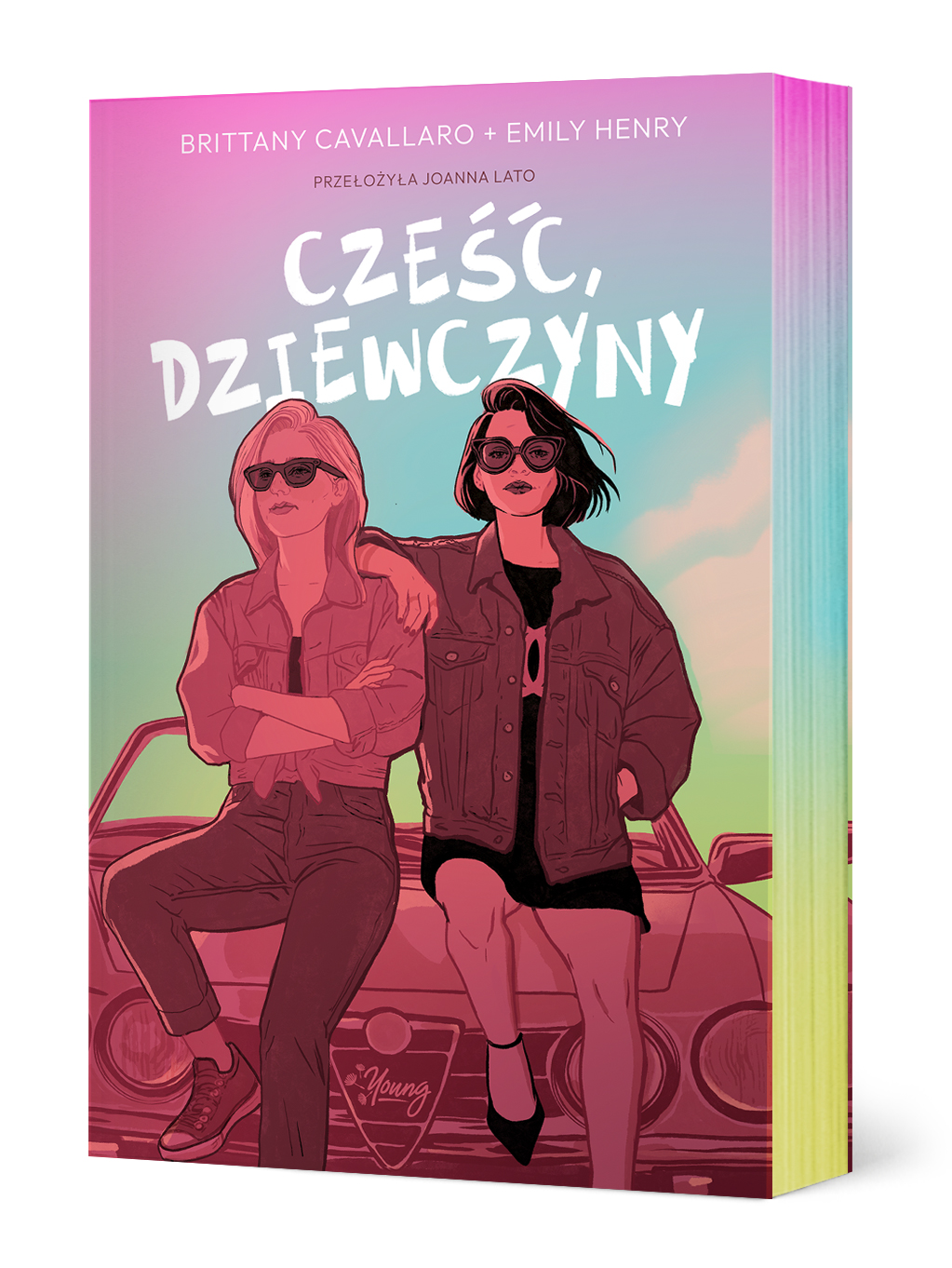 Image of Cześć, dziewczyny (ilustrowane brzegi)