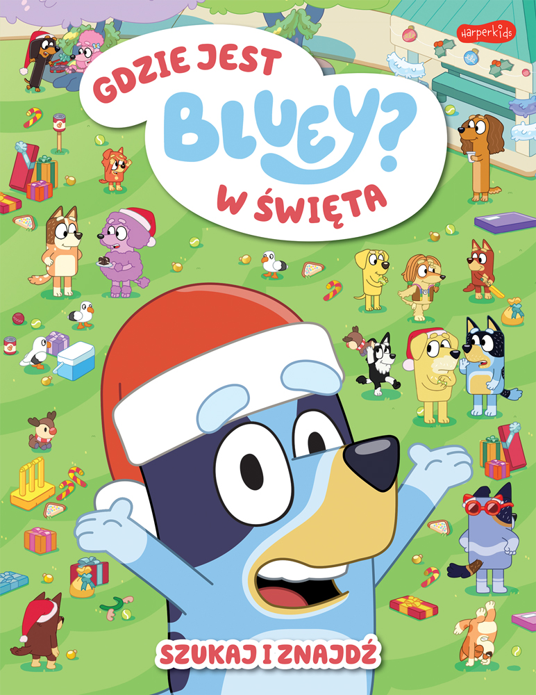 Image of Gdzie jest w święta Bluey? Szukaj i znajdź
