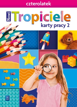 Image of Nowi Tropiciele Czterolatek karty pracy cz.2
