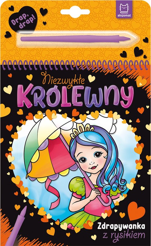 Image of Niezwykłe królewny Zdrapywanka z rysikiem
