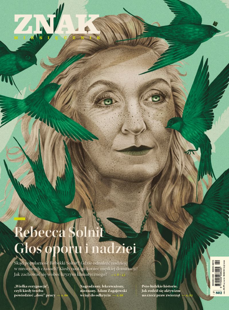 Image of ZNAK 802 (03/2022) Rebecca Solnit. Głos oporu i nadziei